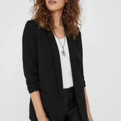 Vest 3/4 ONLELLY - Noir Maia