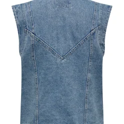 Vest en Jean sans manche ONLKENNEDY - Bleu Amy