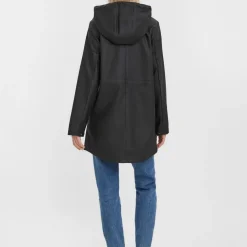 Veste Capuche Manches longues noir Zola