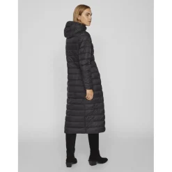 Veste capuche noir Ines