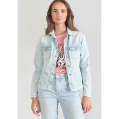 Veste en jeans Lilly bleu très clair