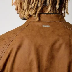 Veste en viscose LIRAK Camel