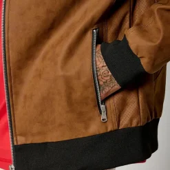 Veste en viscose LIRAK Camel