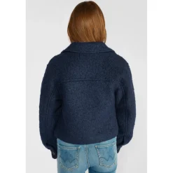 Veste fille en laine YOSEPHGI noir Dee
