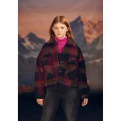 Veste fille OSIRISGI bleu en coton