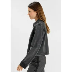Veste gris Gigi en coton