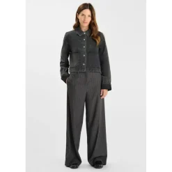 Veste gris Gigi en coton
