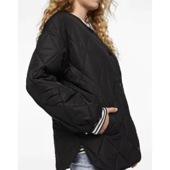 Veste matelassée noir