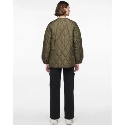 Veste matelassée vert