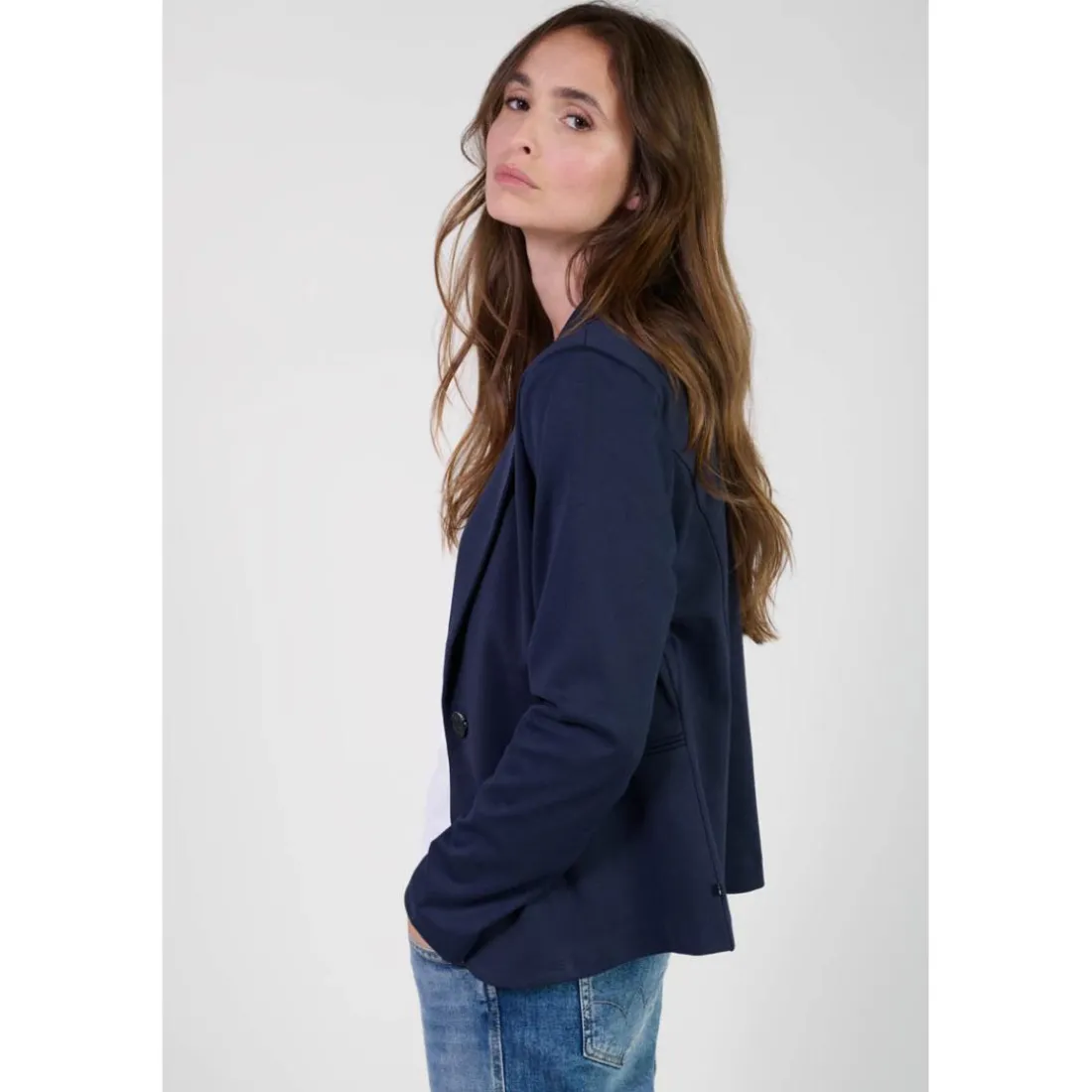 Veste OSCAR bleu Lucy