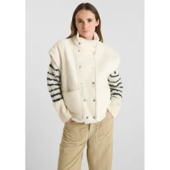 Veste sans manches blanc Uma