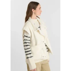 Veste sans manches blanc Uma