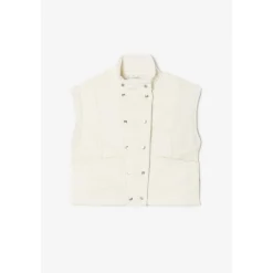 Veste sans manches blanc Uma