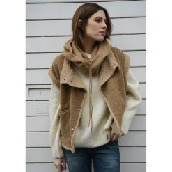 Veste sans manches FUJI marron Lena