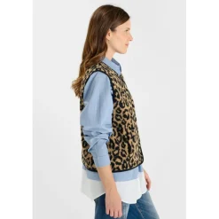 Veste sans manches GUDRU marron Wren