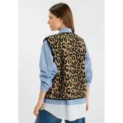 Veste sans manches GUDRU marron Wren