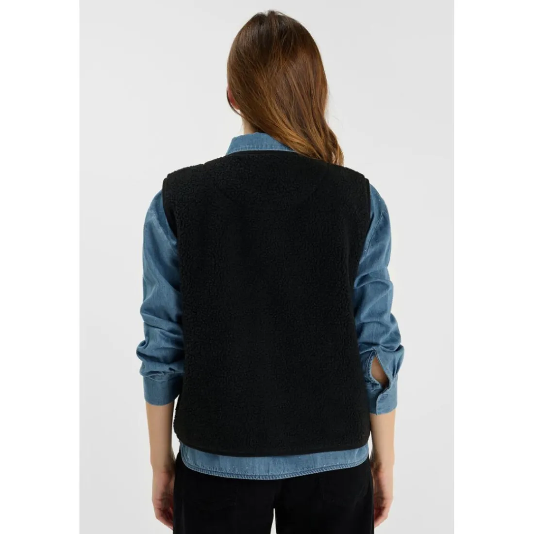 Veste sans manches GUDRU noir Wren