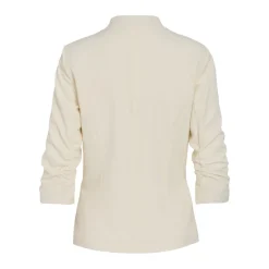 Veste tailleur manches 3/4 Her gris Lily
