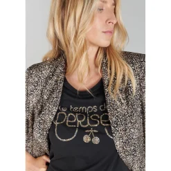 Veste TALHIA noir