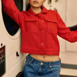 Veste VIRGINA rouge