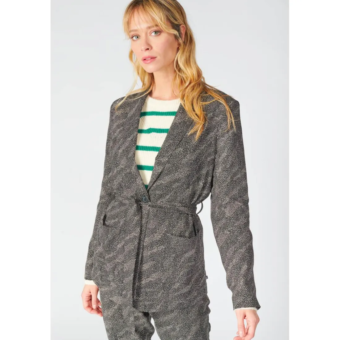 Veste ZEBRE noir