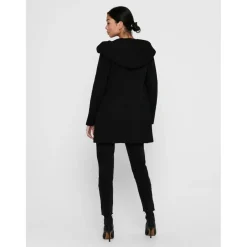 Vestes Capuche Manches longues noir