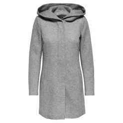 Vestes Capuche Manches longues gris Alma