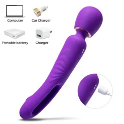 Vibromasseur et stimulateur point G