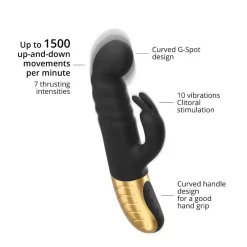 Vibromasseur G-STORMER - Noir Dorcel