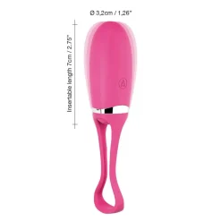 Vibromasseur télécommandé SECRET DELIGHT MAGENTA - Rose Dorcel