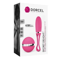 Vibromasseur télécommandé SECRET DELIGHT MAGENTA - Rose Dorcel
