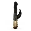 Vibromasseur/rabbit BABY RABBIT BLACK & GOLD 2.0 - RECHARGEABLE - Noir Dorcel